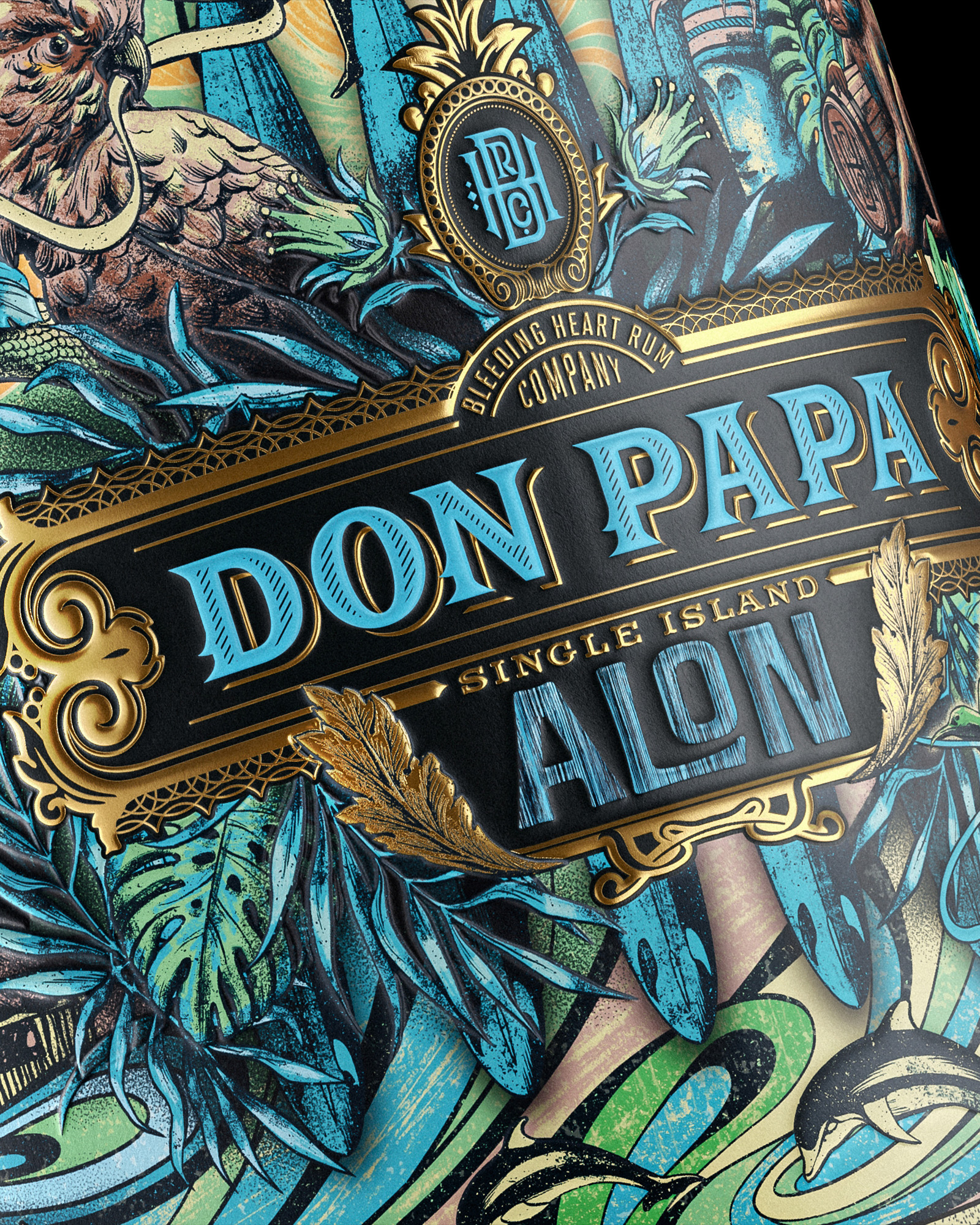 Don Papa Alon packaging