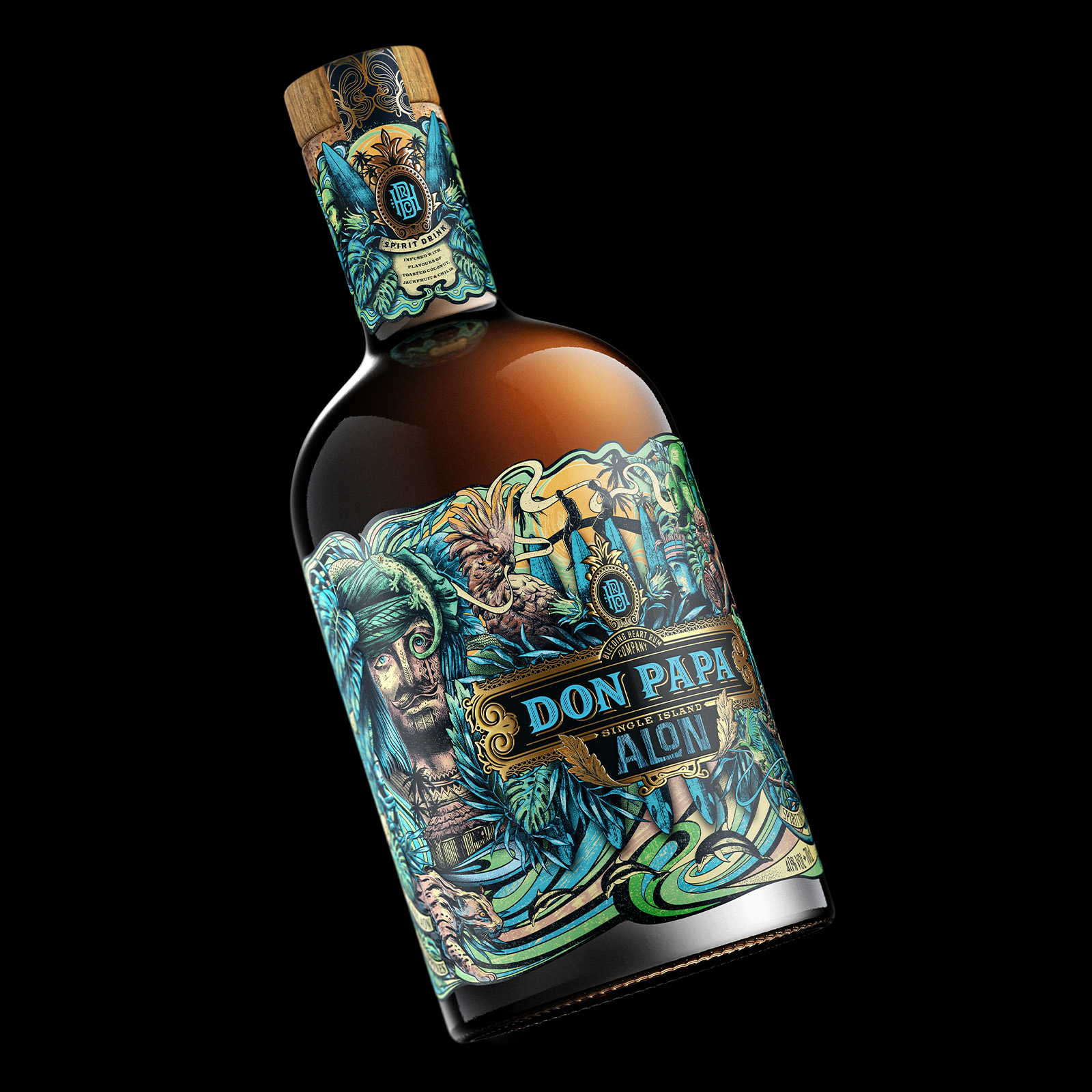 Don Papa Alon packaging