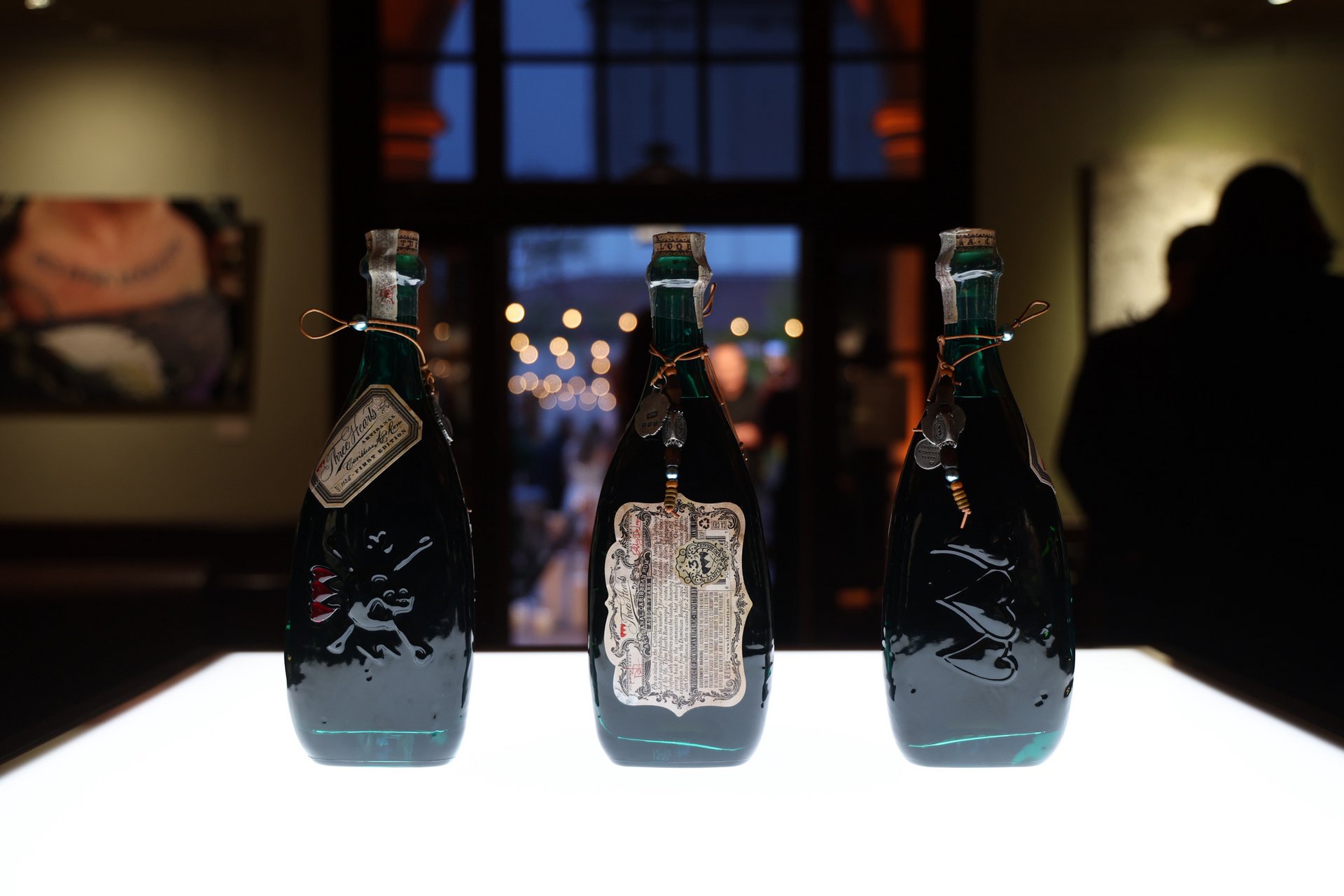 Photo from the launch of Three Hearts Rum