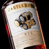 Castle & Key Experimental Rye packaging design