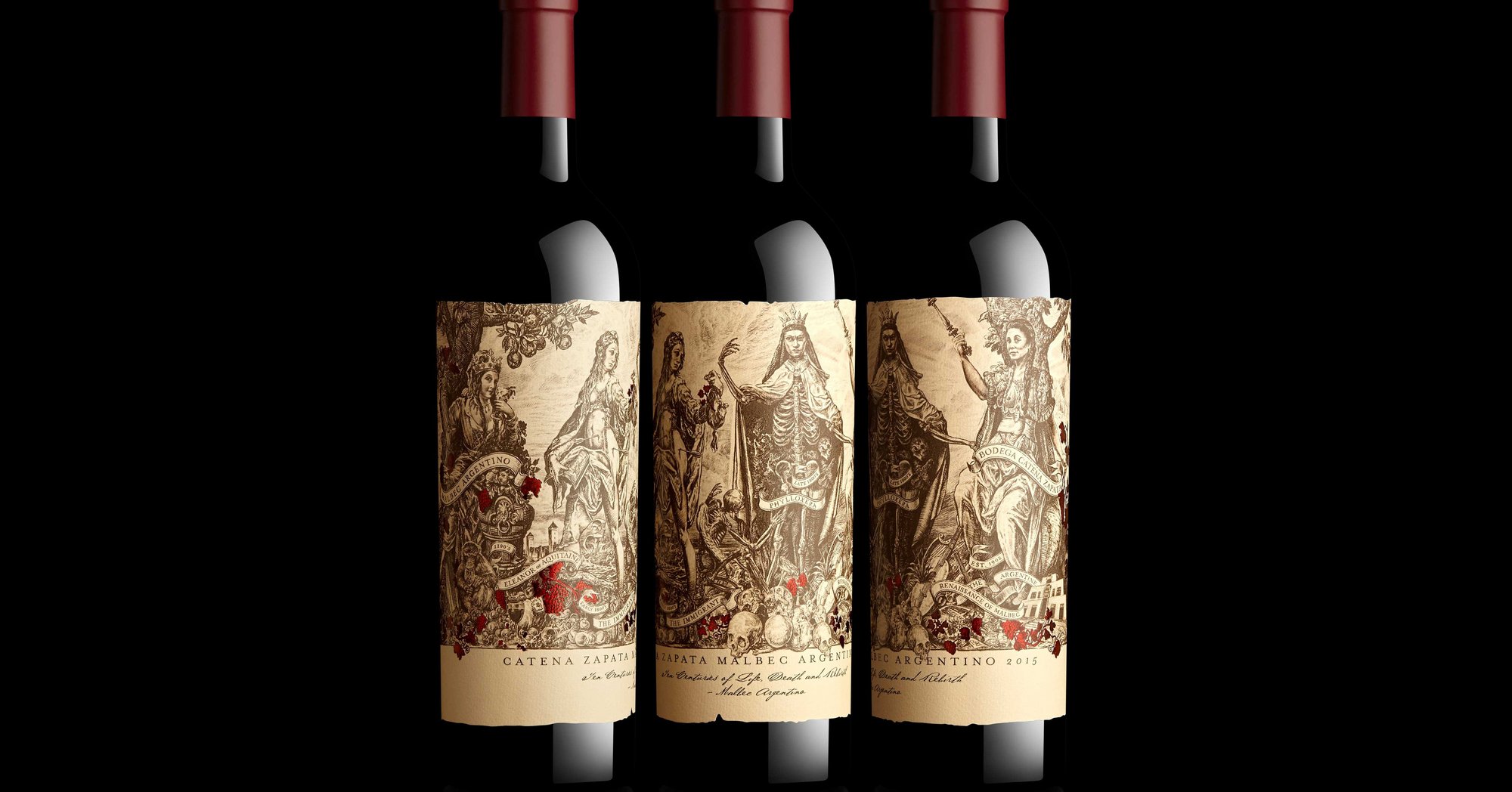 Catena Zapata Wine packaging and branding by Stranger & Stranger