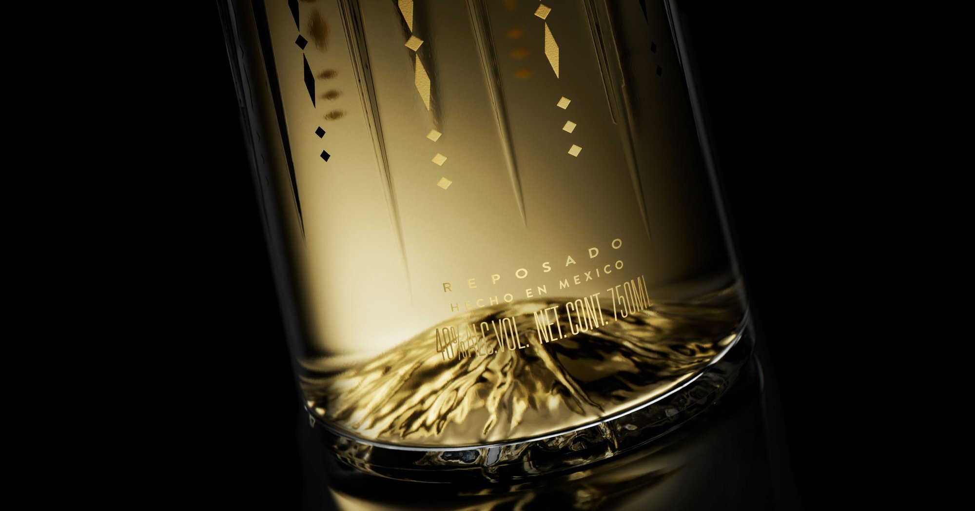 Volcan XA Tequila packaging and branding by Stranger & Stranger