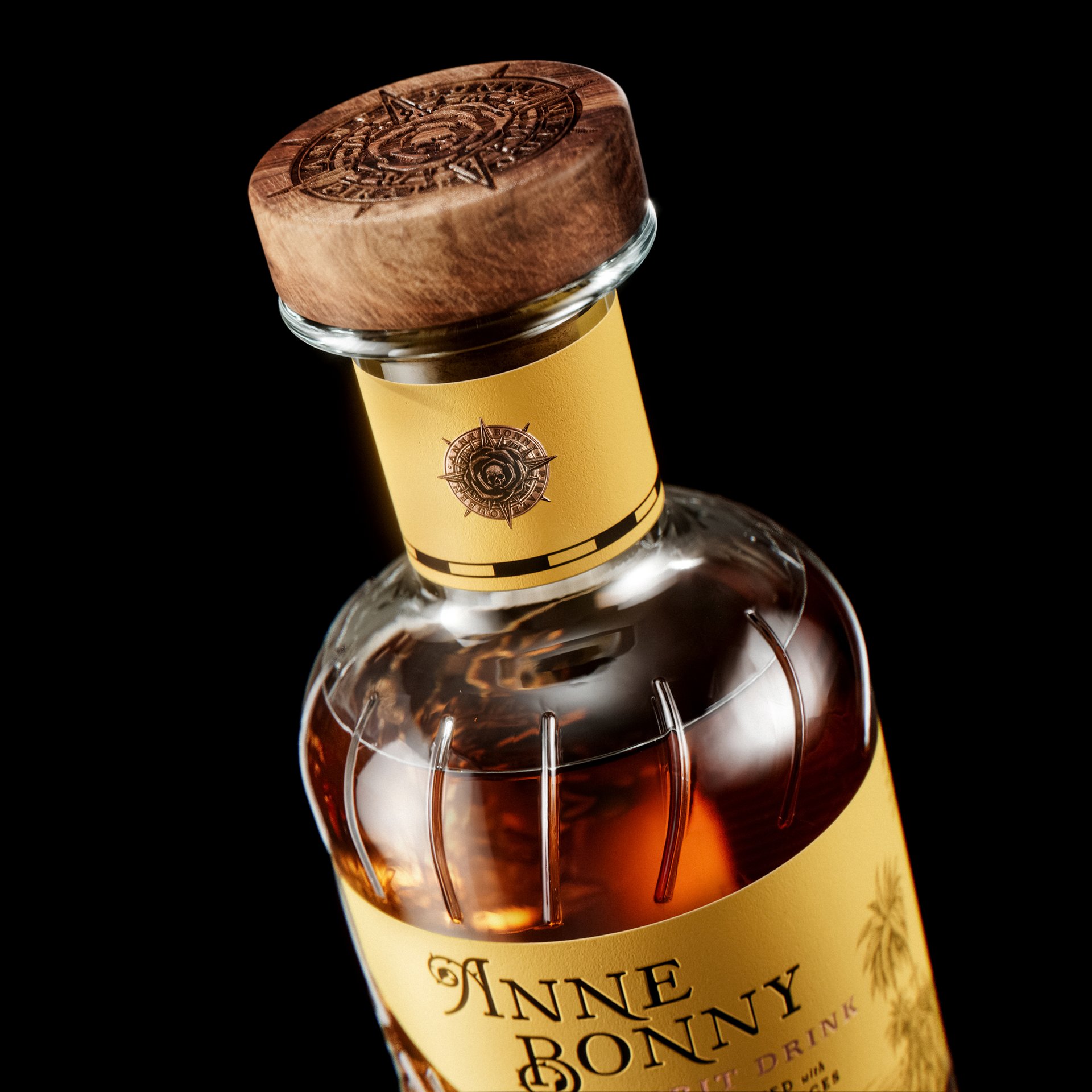 Packaging design for Anne Bonny Rum