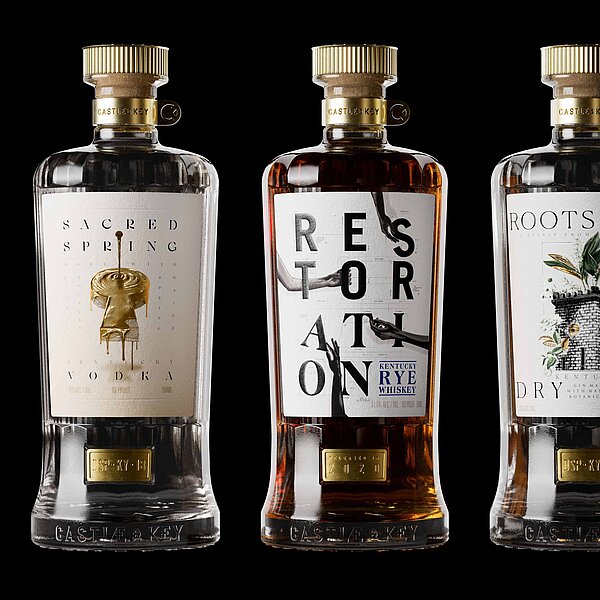 Eminente Rum packaging and branding by Stranger & Stranger